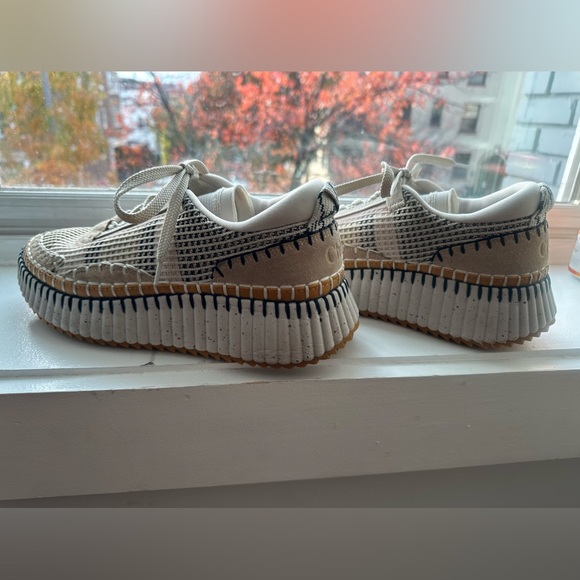 Chloe Nama Women’s sneakers, lightly worn and like-new. Size EU40/US10. - Picture 2 of 12